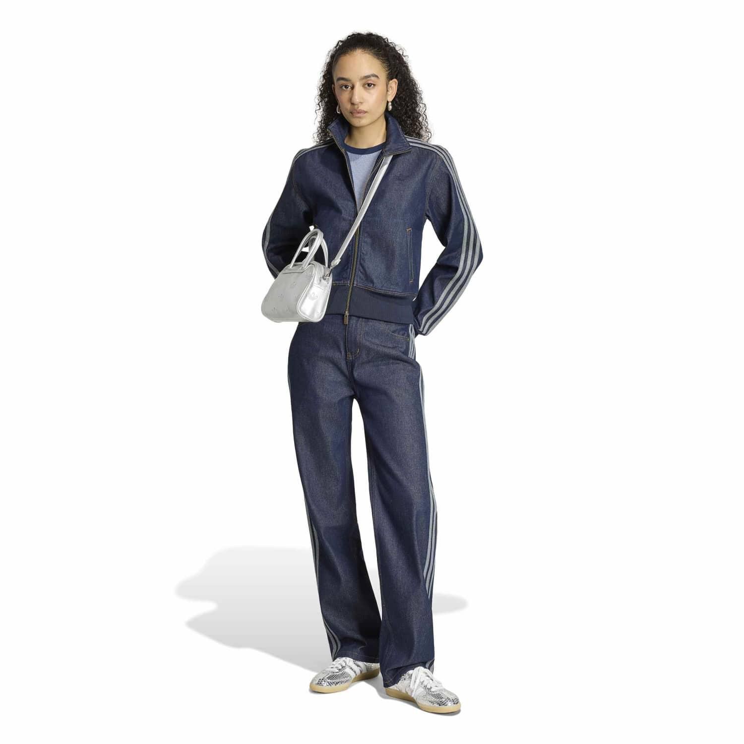 adidas「【ADIDAS ｳｪｱ】W FIREBIRD DENIM TRACKTOP」|ポロシャツ|