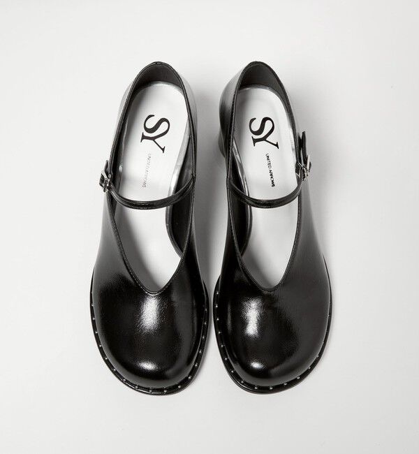 SY UNITED ARROWS「＜SY＞オブリークメリージェーン パンプス70&uarr;」|パンプス|