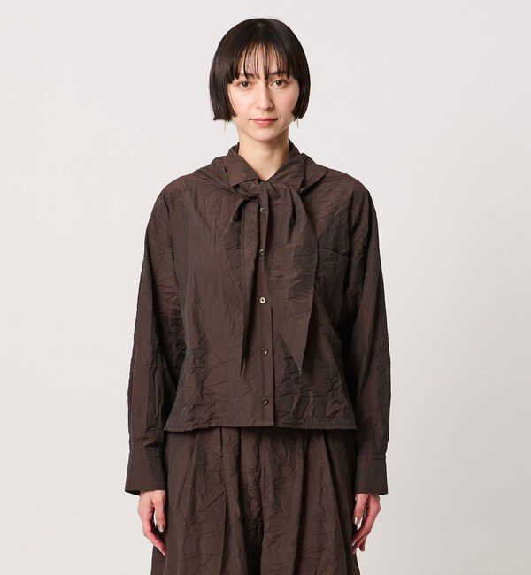 UNITED ARROWS「ファブリカ スカーフ シャツ」|シャツ・ブラウス|
