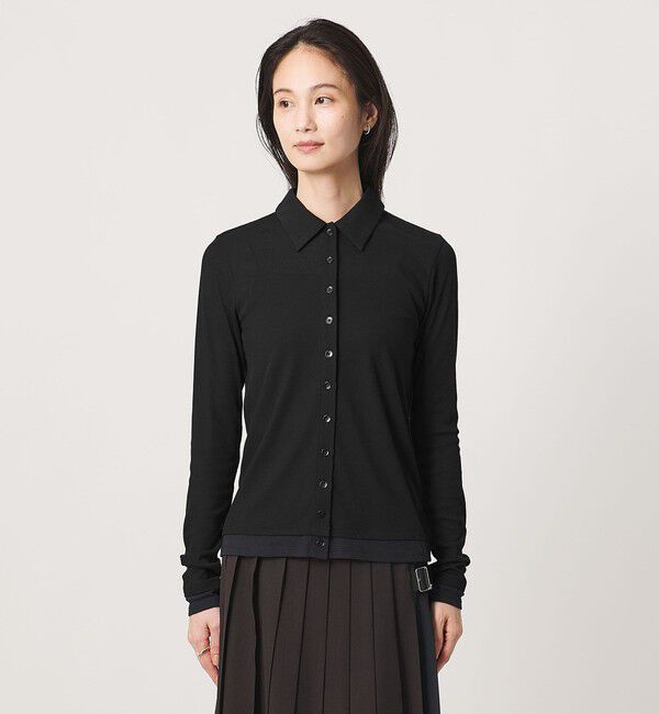 UNITED ARROWS「レイヤード カットソー カーディガン」|Tシャツ・カットソー|