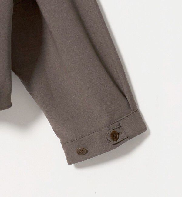 UNITED ARROWS「T/W ジップアップ シャツ」|シャツ・ブラウス|