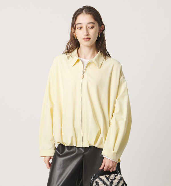 UNITED ARROWS「T/W ジップアップ シャツ」|シャツ・ブラウス|