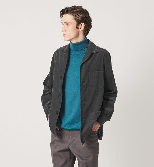 UNITED ARROWS「コーデュロイ シャツジャケット」|カーディガン|
