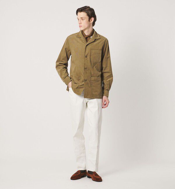 UNITED ARROWS「コーデュロイ シャツジャケット」|カーディガン|