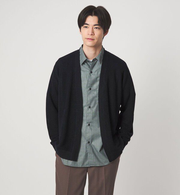 UNITED ARROWS green label relaxing「リネン アゼ イージーカーディガン」|カーディガン|
