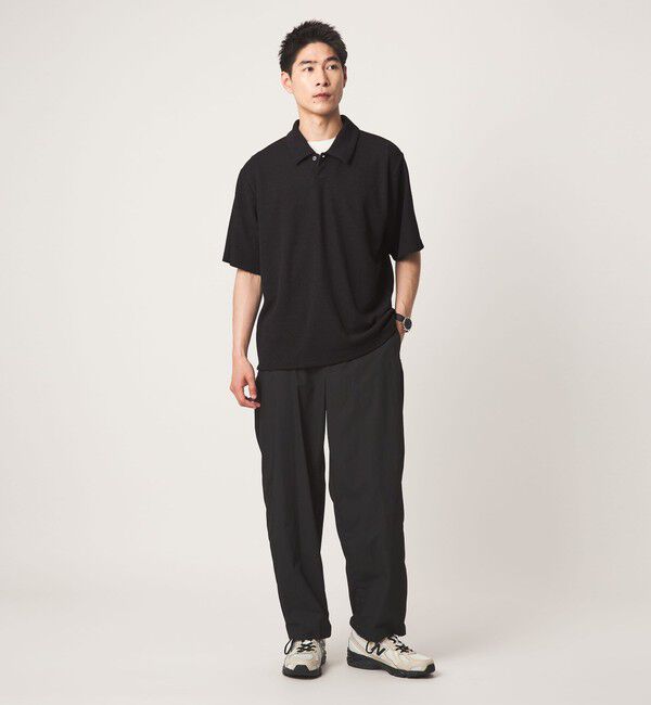 UNITED ARROWS green label relaxing「【WEB限定】JUST fit ピケ パイル 半袖 ポロシャツ -吸水速乾・UVカット-」|ポロシャツ|