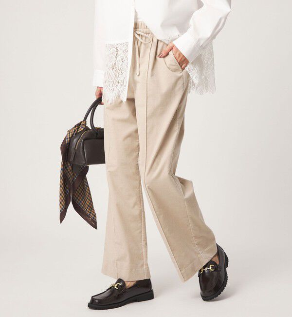 UNITED ARROWS green label relaxing「【結論シリーズ】コーデュロイニーハイフレア」|その他|
