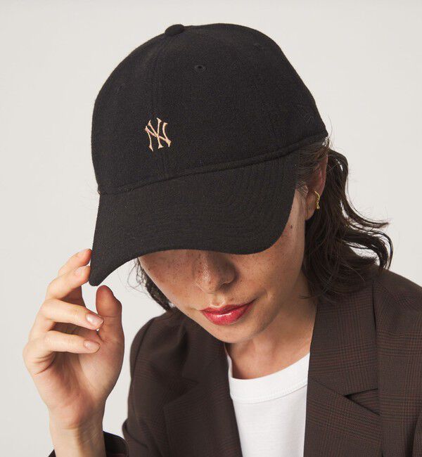 UNITED ARROWS green label relaxing「【別注】＜NEW ERA＞920 MLB キャップ（ニードルフェルト）」|キャップ・キャスケット|BLACK