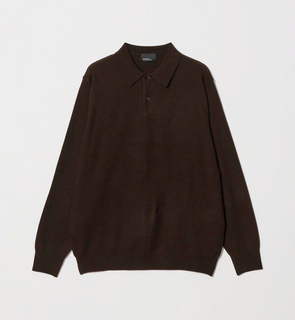 UNITED ARROWS green label relaxing「【WEB限定】JUST fit ハイゲージ ジャケイン ニットポロ」|ニット・セーター|