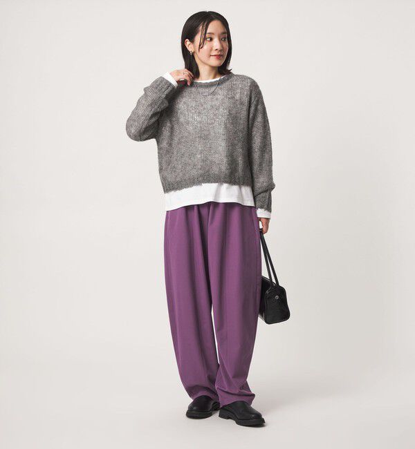 UNITED ARROWS green label relaxing「【WEB限定】＜at ease＞ ニット &times; Tシャツ セット」|ニット・セーター|