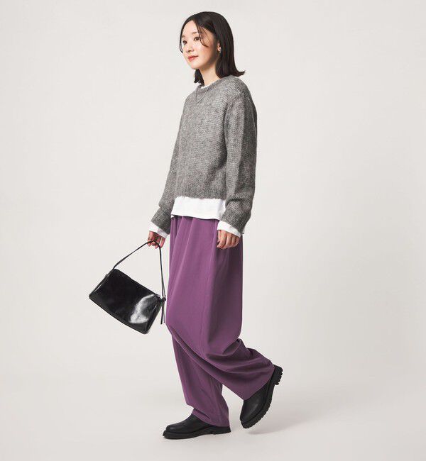 UNITED ARROWS green label relaxing「【WEB限定】＜at ease＞ ニット &times; Tシャツ セット」|ニット・セーター|