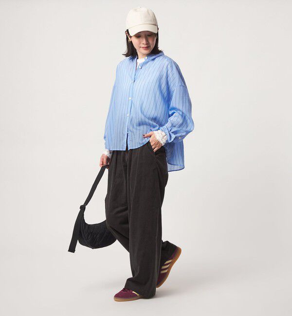 UNITED ARROWS green label relaxing「【WEB限定】＜at ease＞コーデュロイ タック パンツ」|その他|