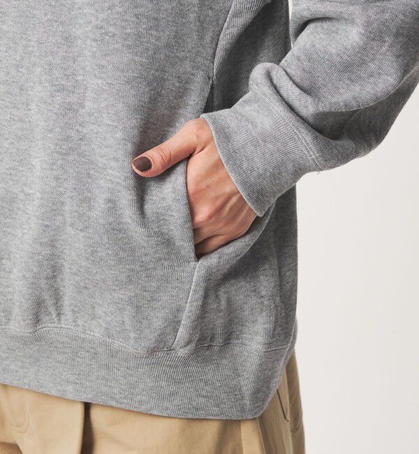 UNITED ARROWS green label relaxing「【WEB限定】＜at ease＞ダブルフェイス クルーネック カットソー カーディガン」|カーディガン|