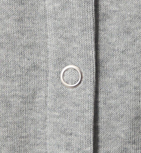UNITED ARROWS green label relaxing「【WEB限定】＜at ease＞ダブルフェイス クルーネック カットソー カーディガン」|カーディガン|