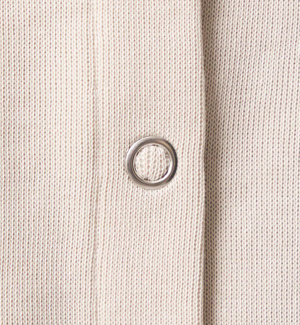 UNITED ARROWS green label relaxing「【WEB限定】＜at ease＞ダブルフェイス クルーネック カットソー カーディガン」|カーディガン|