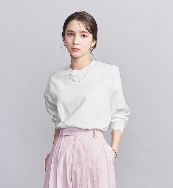 BEAUTY&YOUTH UNITED ARROWS「【WEB限定】フィッシュ ロングスリーブ Tシャツ」|Tシャツ・カットソー|