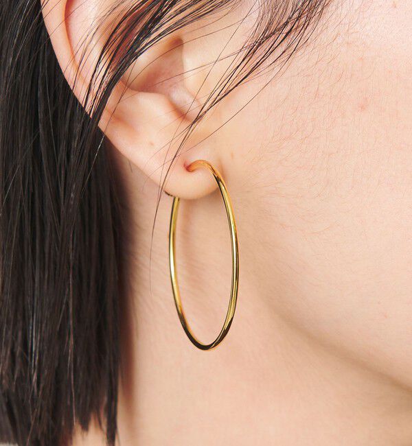BEAUTY&YOUTH UNITED ARROWS「＜SOAC＞フープ イヤリング L」|イヤリング|GOLD