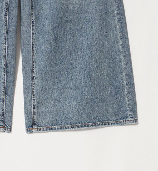 BEAUTY&YOUTH UNITED ARROWS「【別注】＜NEEDBY heritage＞ワイドフレア デニムパンツ/コバルト」|デニム|
