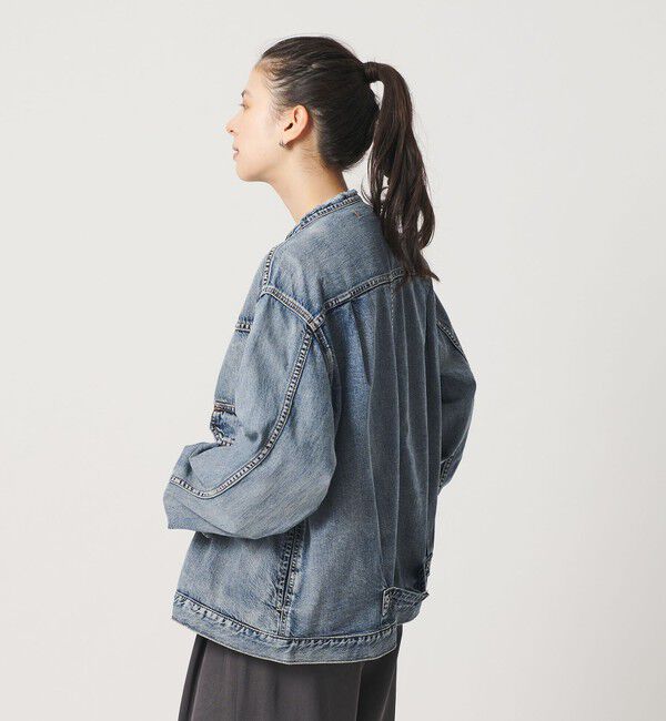 BEAUTY&YOUTH UNITED ARROWS「【別注】＜NEEDBY heritage＞デニム ジャケット/コバルト」|デニムジャケット|
