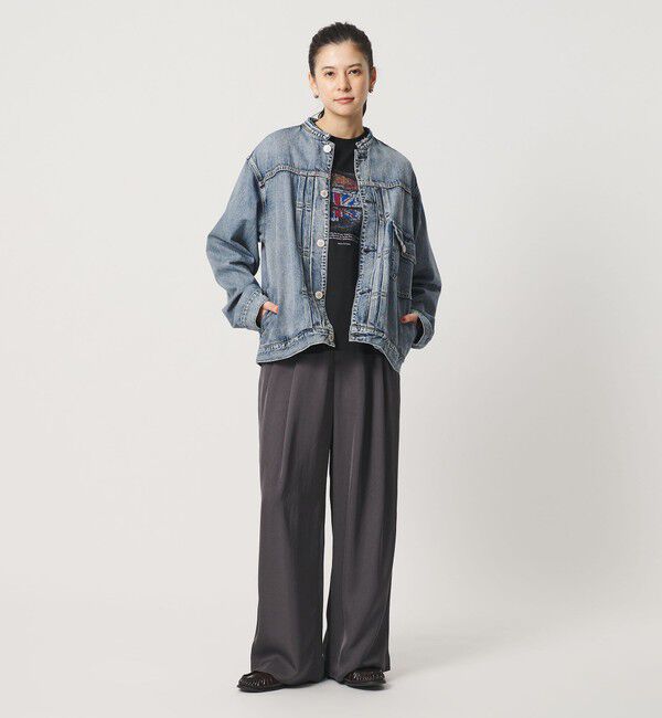 BEAUTY&YOUTH UNITED ARROWS「【別注】＜NEEDBY heritage＞デニム ジャケット/コバルト」|デニムジャケット|