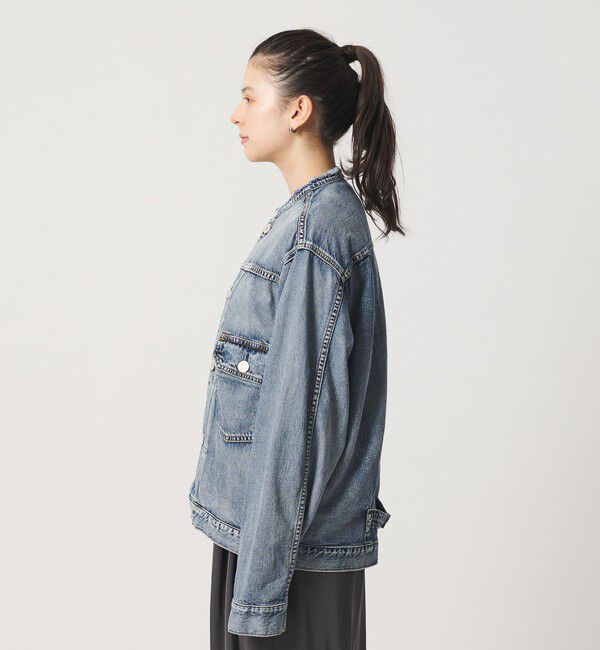 BEAUTY&YOUTH UNITED ARROWS「【別注】＜NEEDBY heritage＞デニム ジャケット/コバルト」|デニムジャケット|