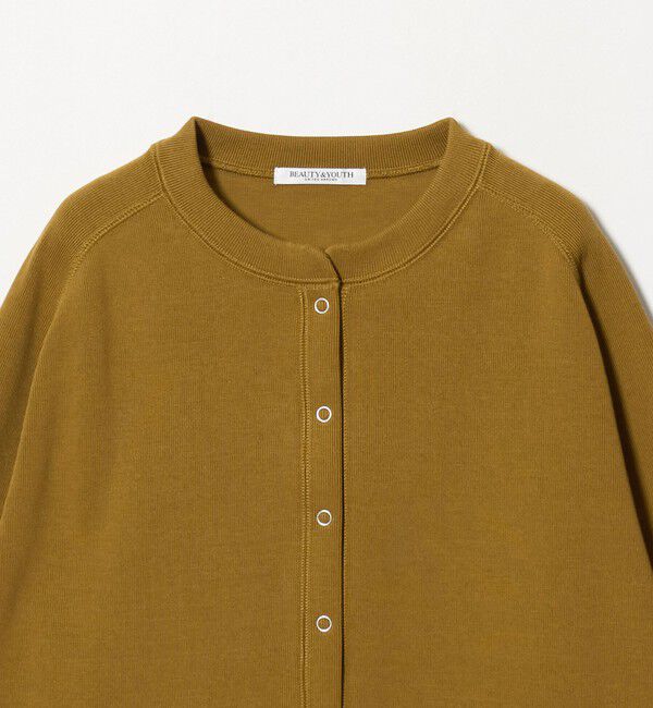 BEAUTY&YOUTH UNITED ARROWS「ダブルフェイス リングボタンカーディガン」|カーディガン|