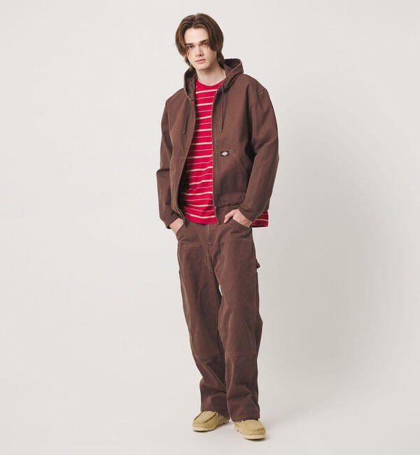 California General Store「＜Dickies &times; CGS.＞ダック フード ジャケット」|ブルゾン・スタジャン|
