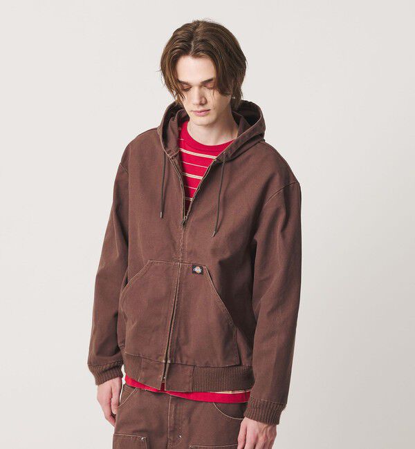California General Store「＜Dickies &times; CGS.＞ダック フード ジャケット」|ブルゾン・スタジャン|