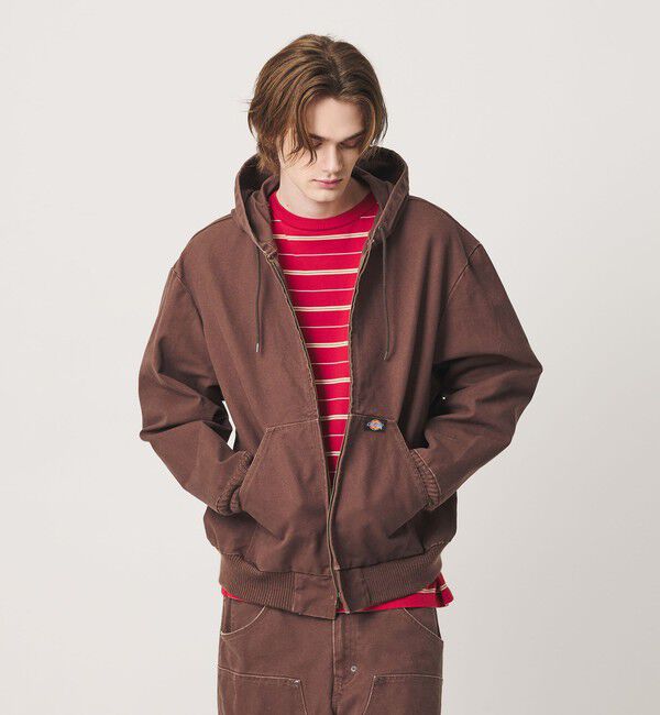 California General Store「＜Dickies &times; CGS.＞ダック フード ジャケット」|ブルゾン・スタジャン|