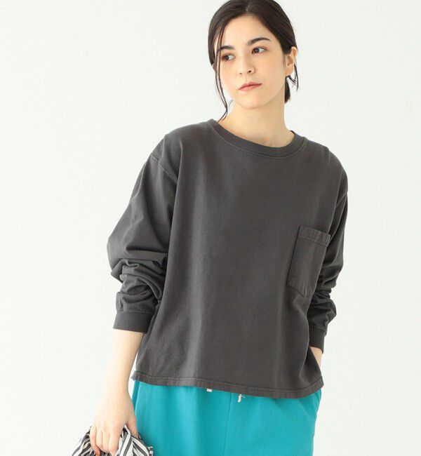 BEAMSBOY「【別注】Goodwear &times; BEAMS BOY / カスタム ビッグ ロングスリーブ Tシャツ」|Tシャツ・カットソー|