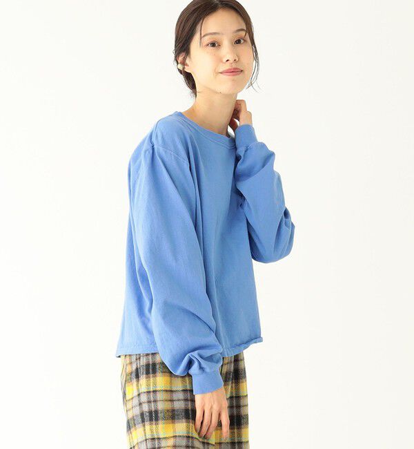 BEAMSBOY「【別注】Goodwear &times; BEAMS BOY / カスタム ビッグ ロングスリーブ Tシャツ」|Tシャツ・カットソー|