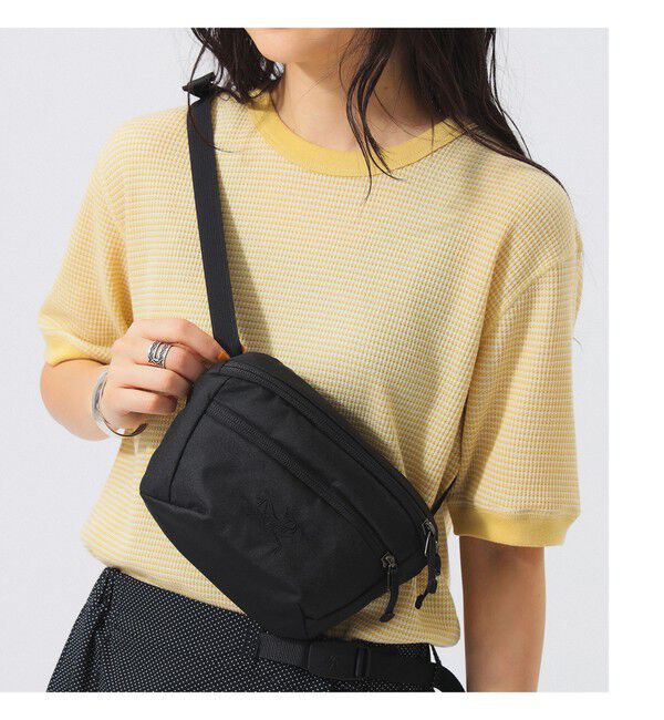 BEAMS SELECTION for WOMEN「ARC&rsquo;TERYX / MANTIS1 WAISTPACK」|ショルダー・メッセンジャー|Black II