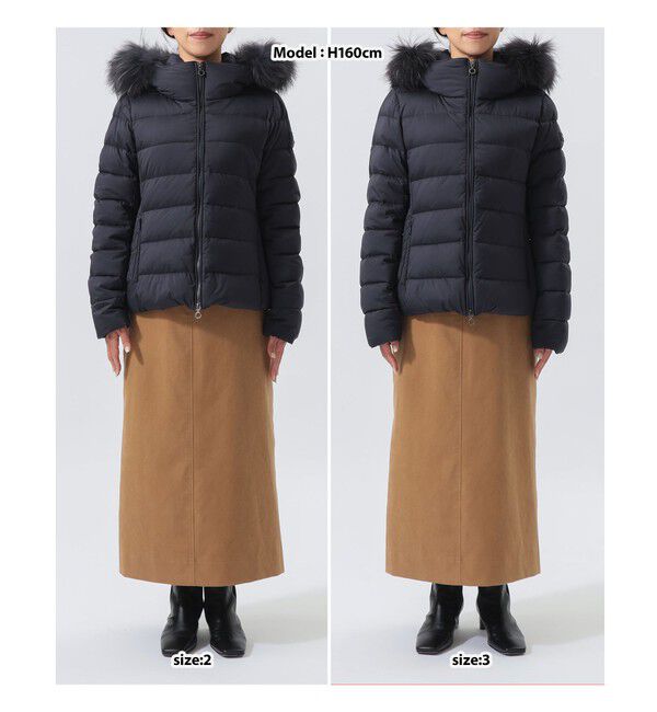BEAMS SELECTION for WOMEN「【別注】TATRAS / KOSAVA セイル ファー ダウンジャケット」|ブルゾン・スタジャン|