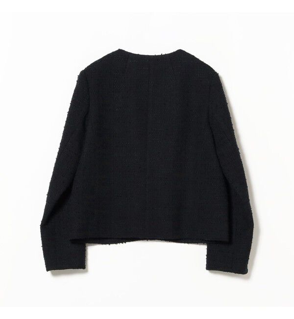 Demi-Luxe BEAMS 「ツイード クルーネック ジャケット＊」|ダッフルコート|
