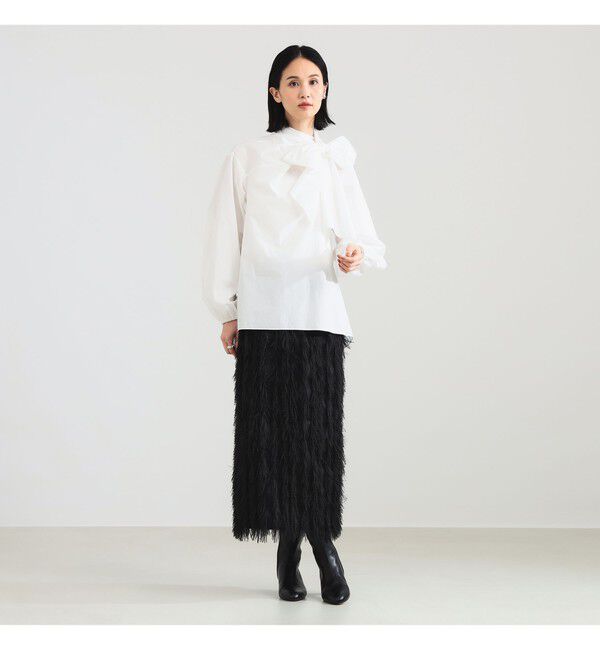 Demi-Luxe BEAMS 「【CLASSY.10月号掲載】マルチウェイ ボウタイ ブラウス」|シャツ・ブラウス|