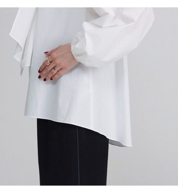 Demi-Luxe BEAMS 「【CLASSY.10月号掲載】マルチウェイ ボウタイ ブラウス」|シャツ・ブラウス|