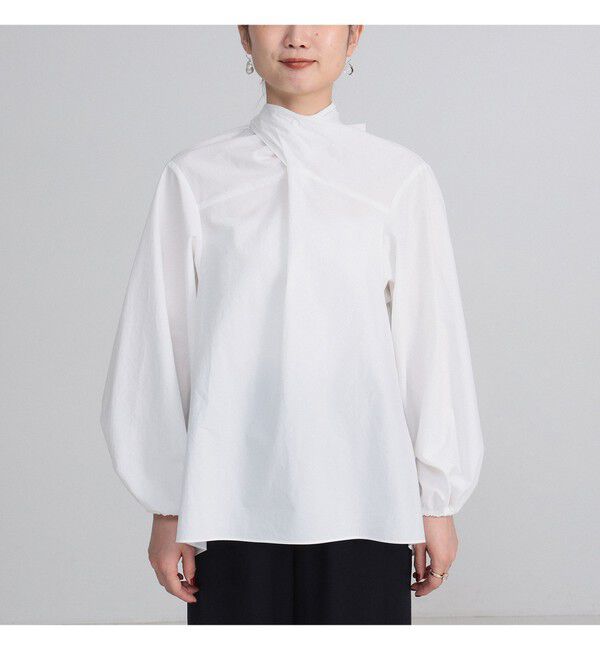 Demi-Luxe BEAMS 「【CLASSY.10月号掲載】マルチウェイ ボウタイ ブラウス」|シャツ・ブラウス|