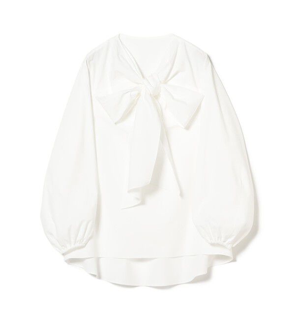 Demi-Luxe BEAMS 「【CLASSY.10月号掲載】マルチウェイ ボウタイ ブラウス」|シャツ・ブラウス|