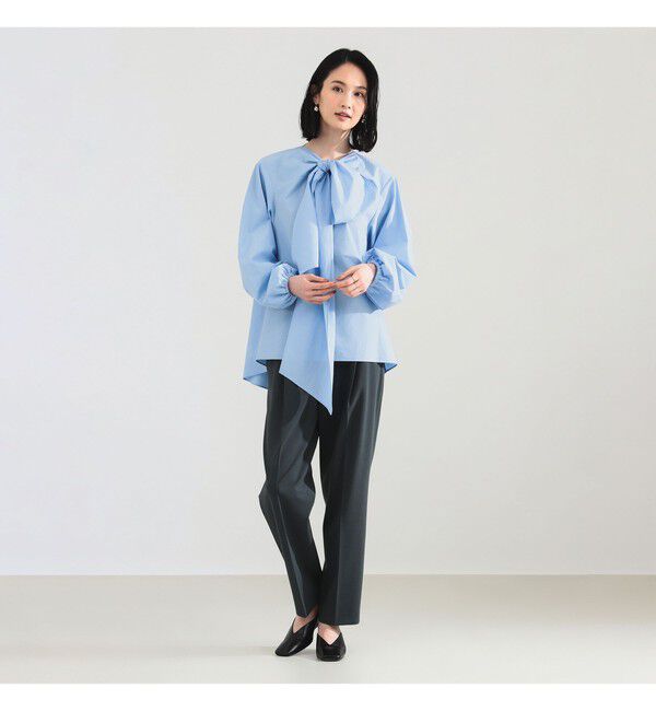 Demi-Luxe BEAMS 「【CLASSY.10月号掲載】マルチウェイ ボウタイ ブラウス」|シャツ・ブラウス|
