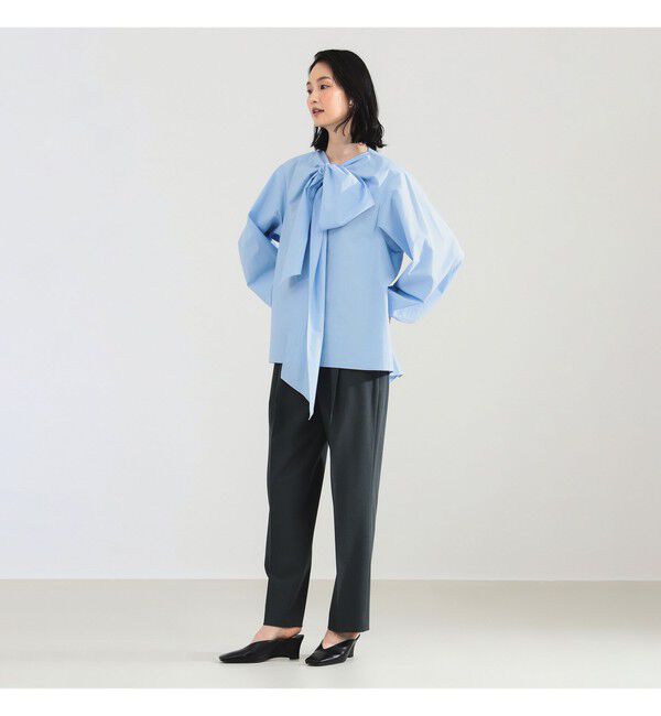 Demi-Luxe BEAMS 「【CLASSY.10月号掲載】マルチウェイ ボウタイ ブラウス」|シャツ・ブラウス|