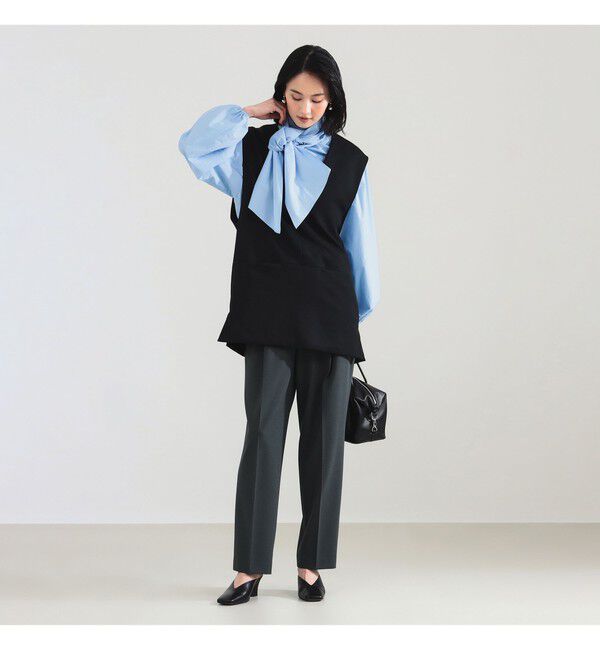 Demi-Luxe BEAMS 「【CLASSY.10月号掲載】マルチウェイ ボウタイ ブラウス」|シャツ・ブラウス|