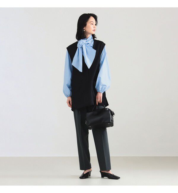 Demi-Luxe BEAMS 「【CLASSY.10月号掲載】マルチウェイ ボウタイ ブラウス」|シャツ・ブラウス|