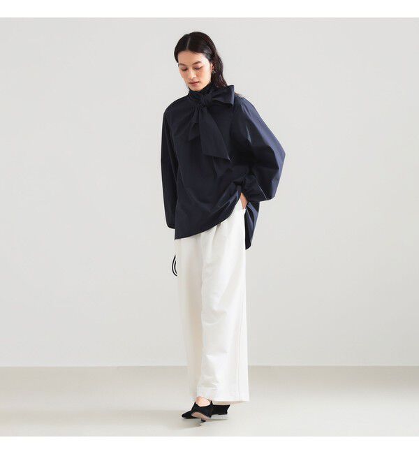 Demi-Luxe BEAMS 「【CLASSY.10月号掲載】マルチウェイ ボウタイ ブラウス」|シャツ・ブラウス|