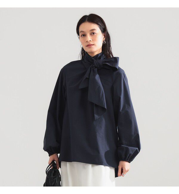 Demi-Luxe BEAMS 「【CLASSY.10月号掲載】マルチウェイ ボウタイ ブラウス」|シャツ・ブラウス|