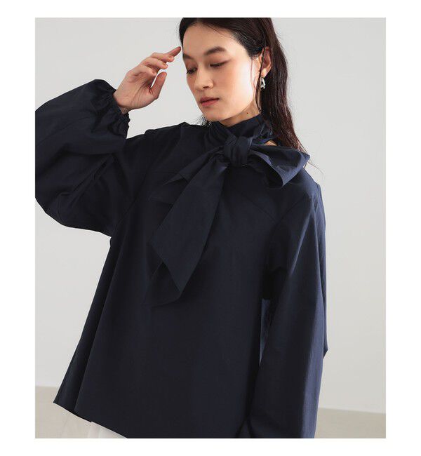 Demi-Luxe BEAMS 「【CLASSY.10月号掲載】マルチウェイ ボウタイ ブラウス」|シャツ・ブラウス|