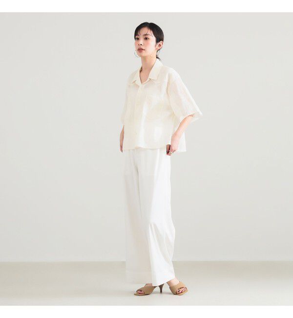 Demi-Luxe BEAMS 「YLEVE / ボイル ステッチ シャツ」|シャツ・ブラウス|