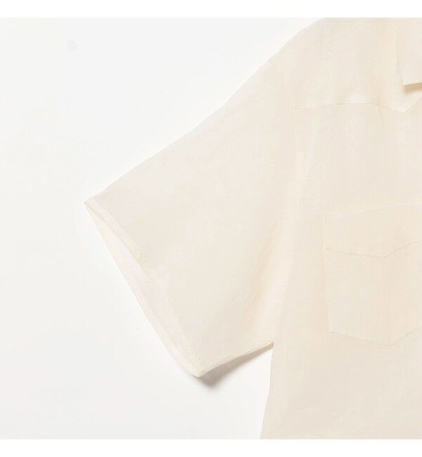Demi-Luxe BEAMS 「YLEVE / ボイル ステッチ シャツ」|シャツ・ブラウス|