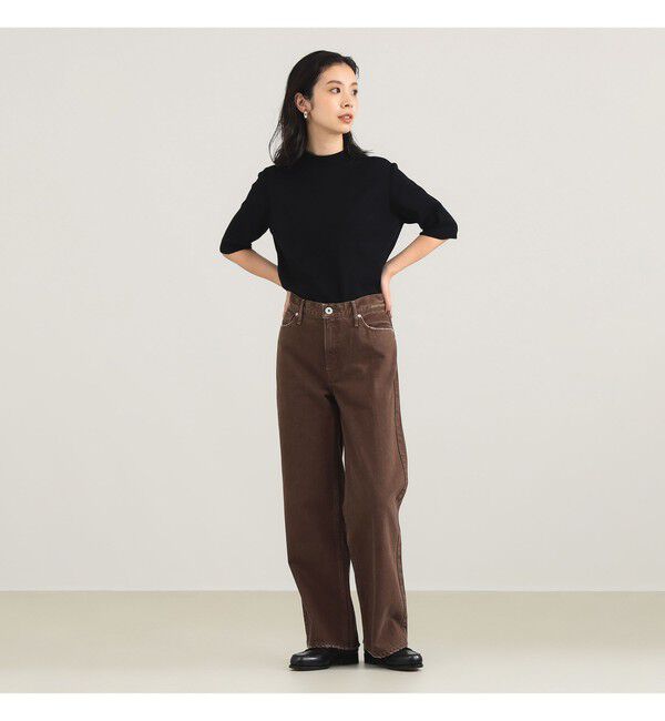 BEAMS SELECTION for WOMEN「upper hights / THE NIECE MIDRISE デニムパンツ」|デニム|