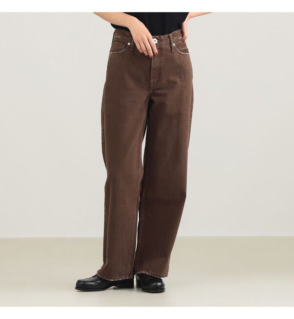 BEAMS SELECTION for WOMEN「upper hights / THE NIECE MIDRISE デニムパンツ」|デニム|