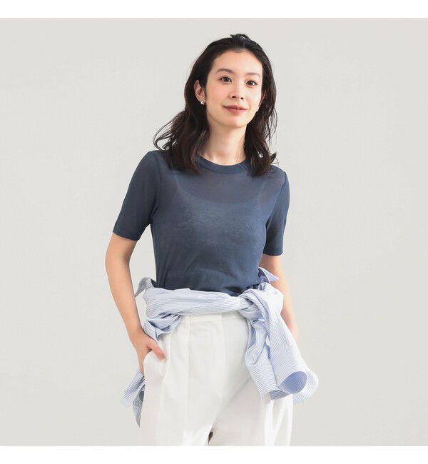 Demi-Luxe BEAMS 「AK+1 / シアー Tシャツ」|Tシャツ・カットソー|
